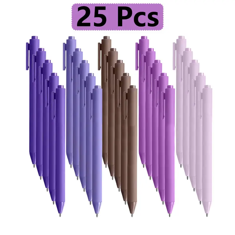 25 Pcs Elegant high-end Morandi Ballpoint Pens Cute Pen Colorful Fancy Gifts Teachers Students Staff Office School Home Gifts - Image 8