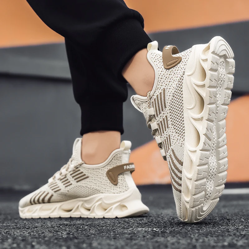 Men's Casual Shoes, Breathable Lightweight Running Shoes, Outdoor Casual Walking Shoes, Men's Sports Shoes