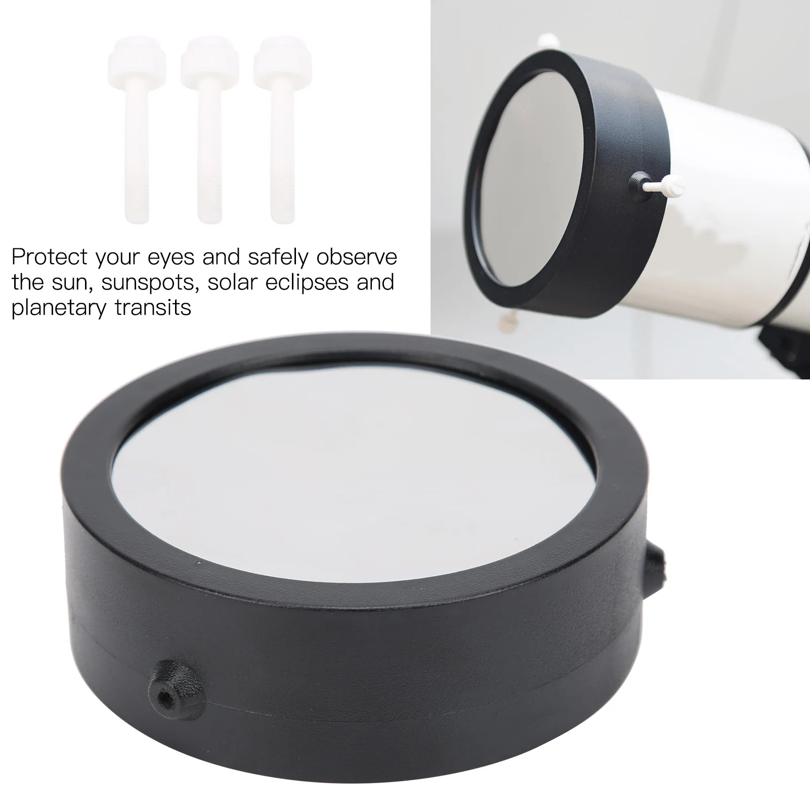  slider image of 60/70/80/90mm Telescope Solar Filter
