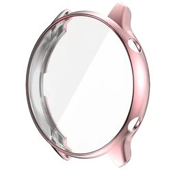 Durable TPU Protective Case for Smart Watches - Full Coverage Screen Protector Shell for Amazfit GTR Series (Pink)