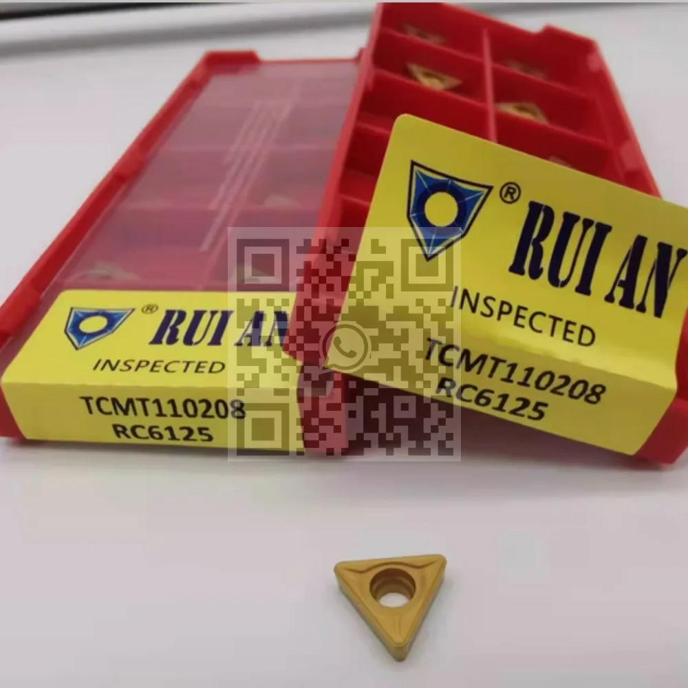 Твердосплавные вставки RUIAN TCMT110204 110208 090208 16T304 16T308 RC6125