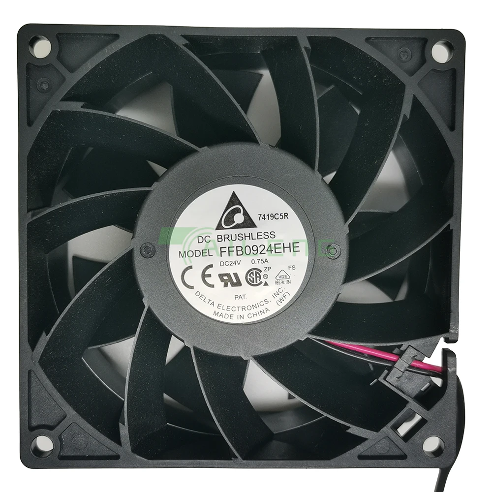 

for delta FFB0924EHE 9238 90mm 92mm DC 24V 0.75A 2-wire -pin server cooling fans case axial