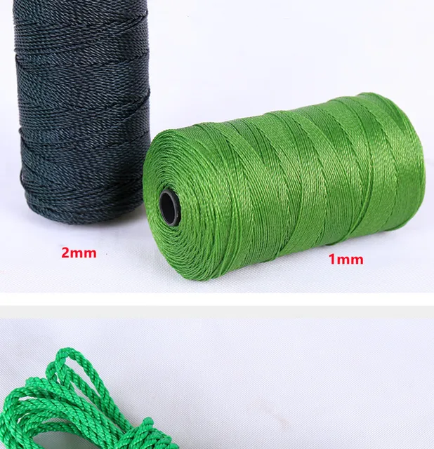 Polyethylene Nylon Rope Binding, Wear-Resistant Vehicle Binding, Thick and  Thin Rope for Truck Brake Clothes,Drying Plastic Cord