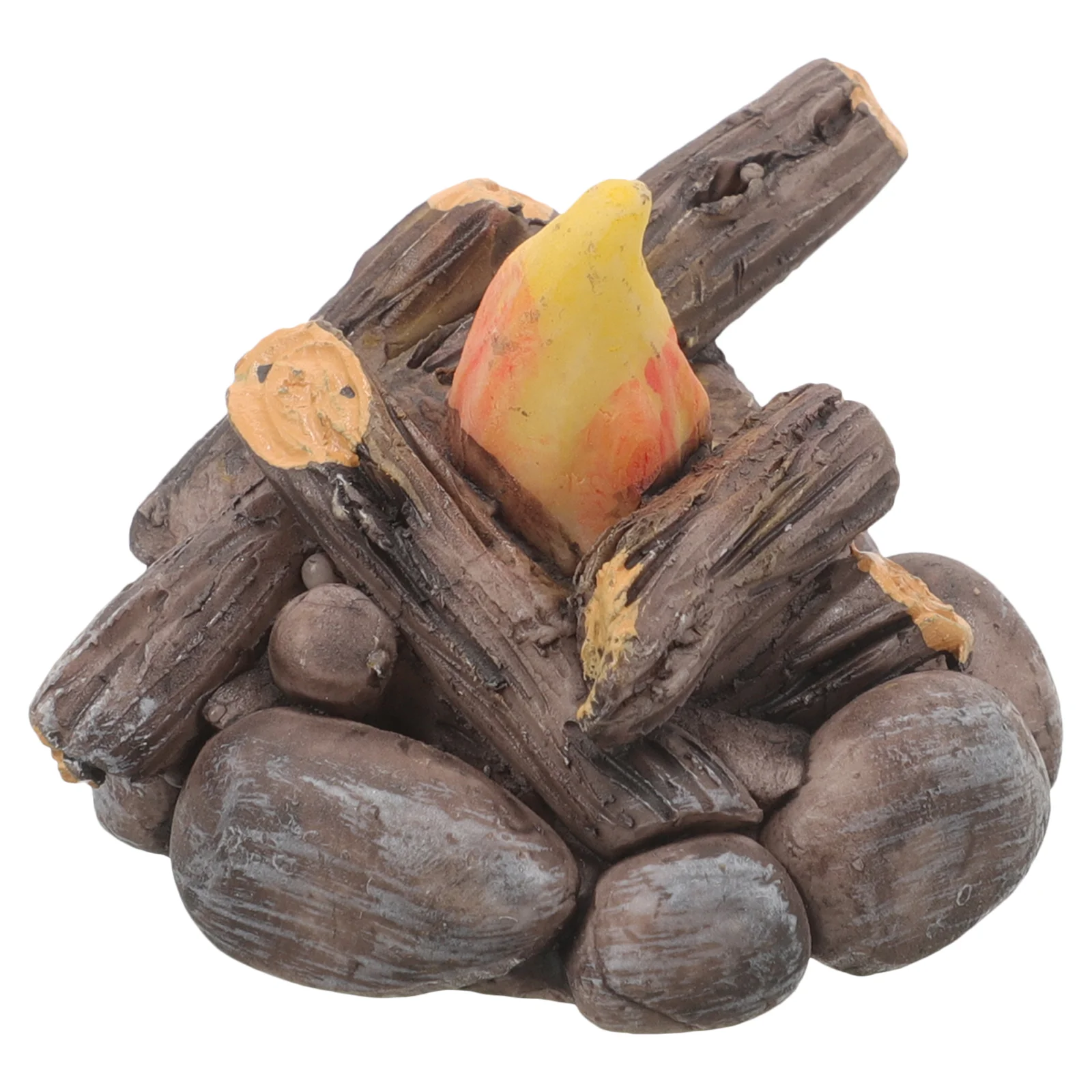 

Miniature Bonfire Model Fake Campfire Ornament Mini Bonfire Decoration Dollhouse Miniature Fire