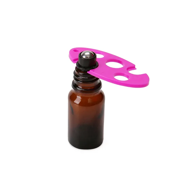 3Pcs/set Refillable Essential Oil Opener for Refillable Bottle Roller Balls Cap Remover Leaf Shape Key Opening Tool Random Color 6