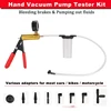 Hand Held Vacuum Pump Tester Brake Bleeder Kit Brake Clutch Fluid Bleeding Tool Set with Adapters for Motorcycle Automotive tool 2