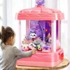 Kids Clip Doll Claw Machine Toys Girls Coin Operated DIY Music Doll Grabber Automatic Machine Children's Toy Birthday Gifts 2