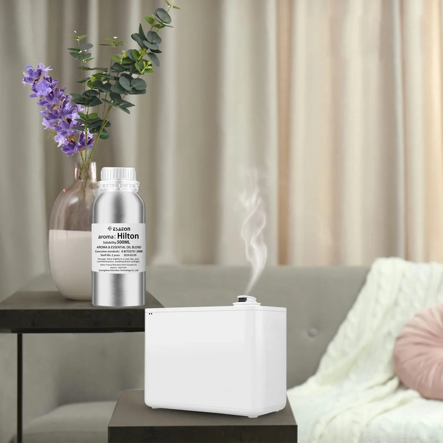 100/500ML Hotel Series Essential Oils Pure Plant Extrat Fragrance for Electric Aroma Diffuser Ritz-Carlton Soothe Perfume Oils