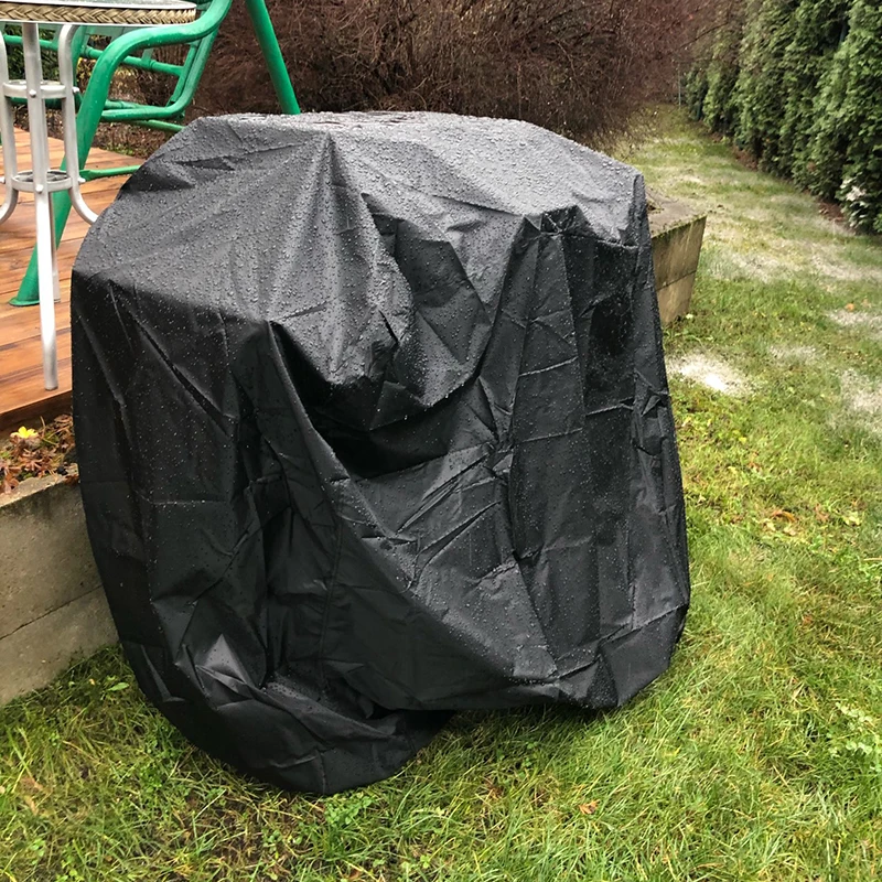 Round Outdoor Furniture Cover 70X70Cm Garden Barbecue Waterproof