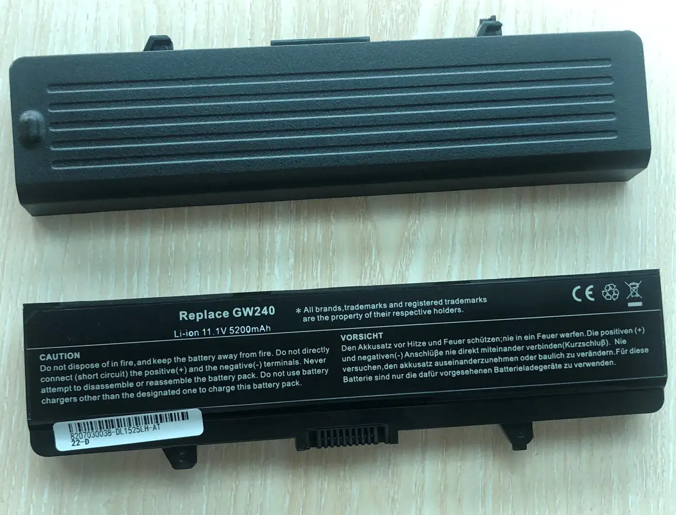 Dell Inspiron 1525 1526 1545 1546 Pp29l Pp41l 45110478 Bateria Nova do Caderno - Imagem 3