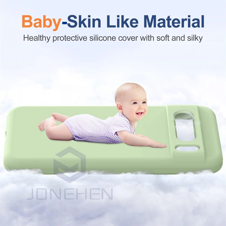 Original Liquid Soft Silicone Phone Case - Durable Protection Cover