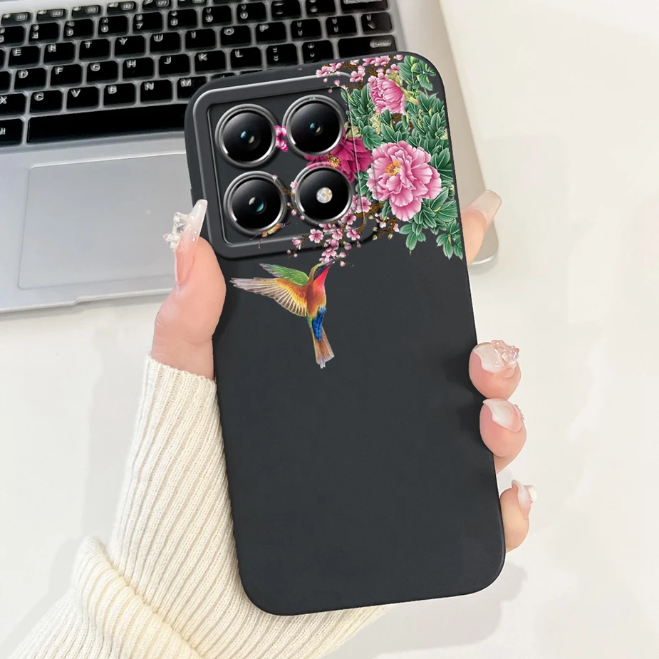 Luxury Sunflower Cartoon Girls Soft Silicone Phone Case