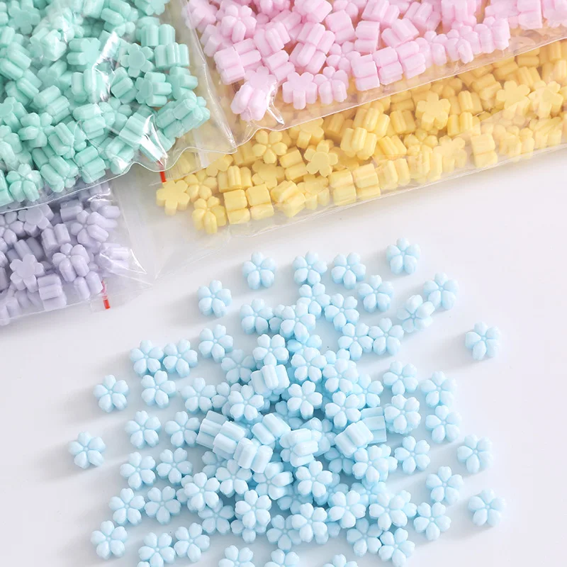 500g Ivory White Five Leaf Grass Sealing Wax Particles Monochrome Wax Material DIY Student Handbook Invitation Envelope Sealing