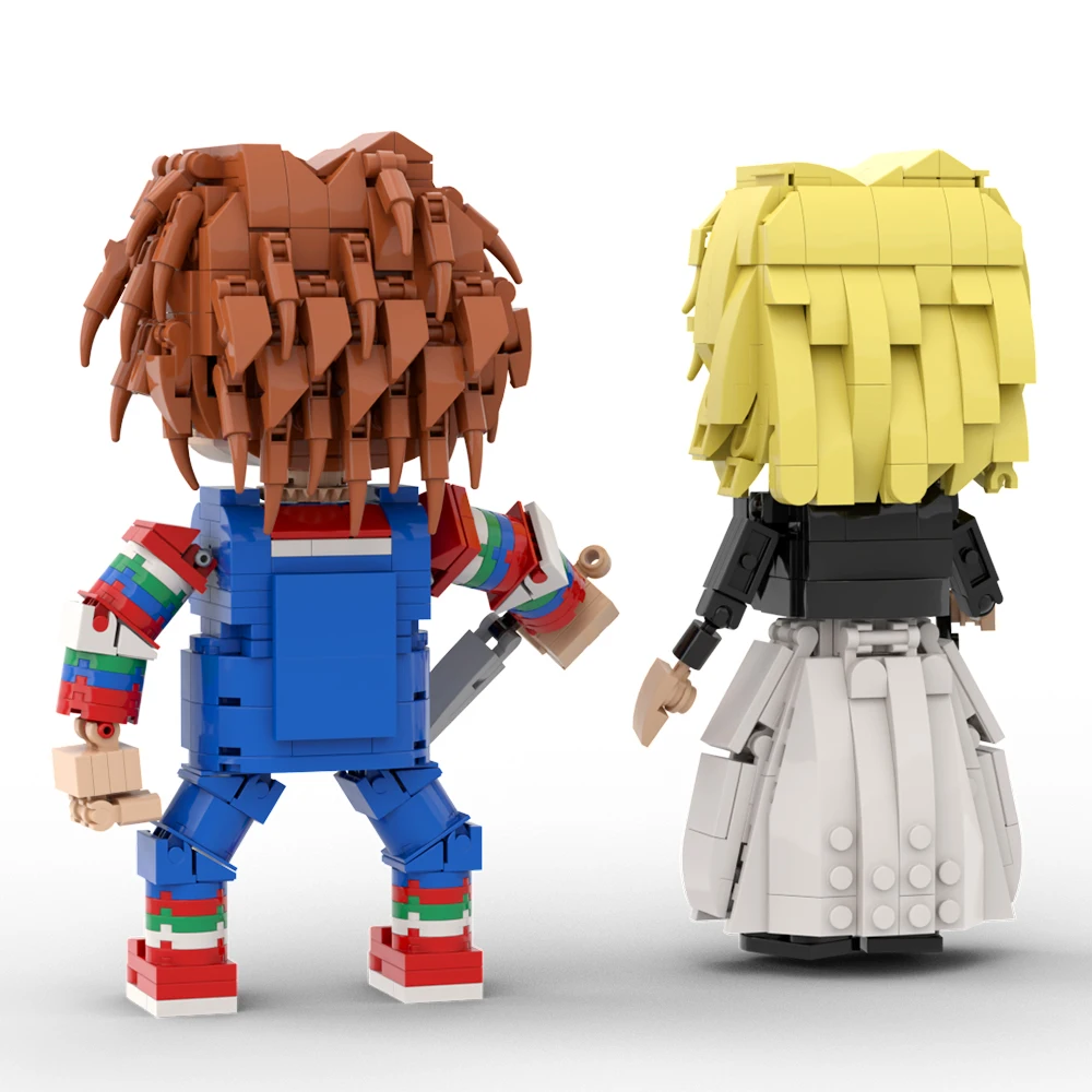 Blocs de construction Chucky et Tiffany