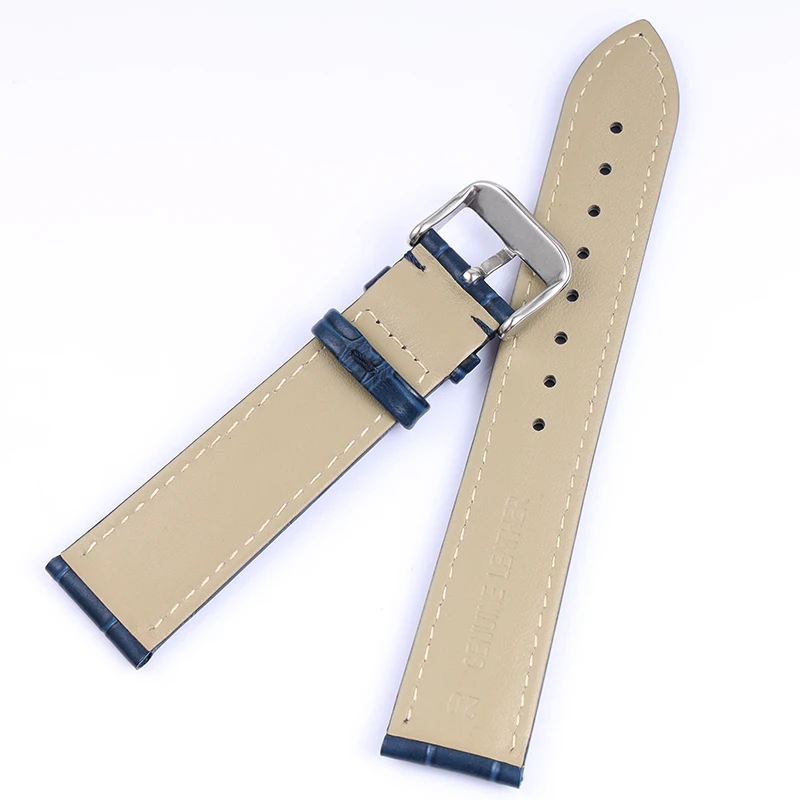 Premium Genuine Calfskin Leather Watch Band - Quick Release Strap