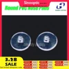 100pcs Eyeglasses Round PVC Nose Pads Screw In Type Size 9mm Glasses Accessories 1