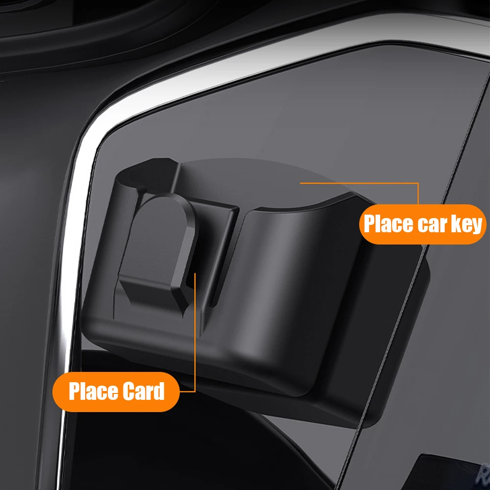 Car Key and Card Storage Organizer - Dashboard Remote Control Box