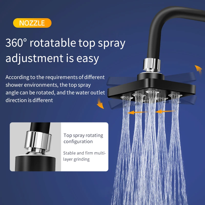 Shower Head Mini Rainshower Water-saving Bathroom Accessories