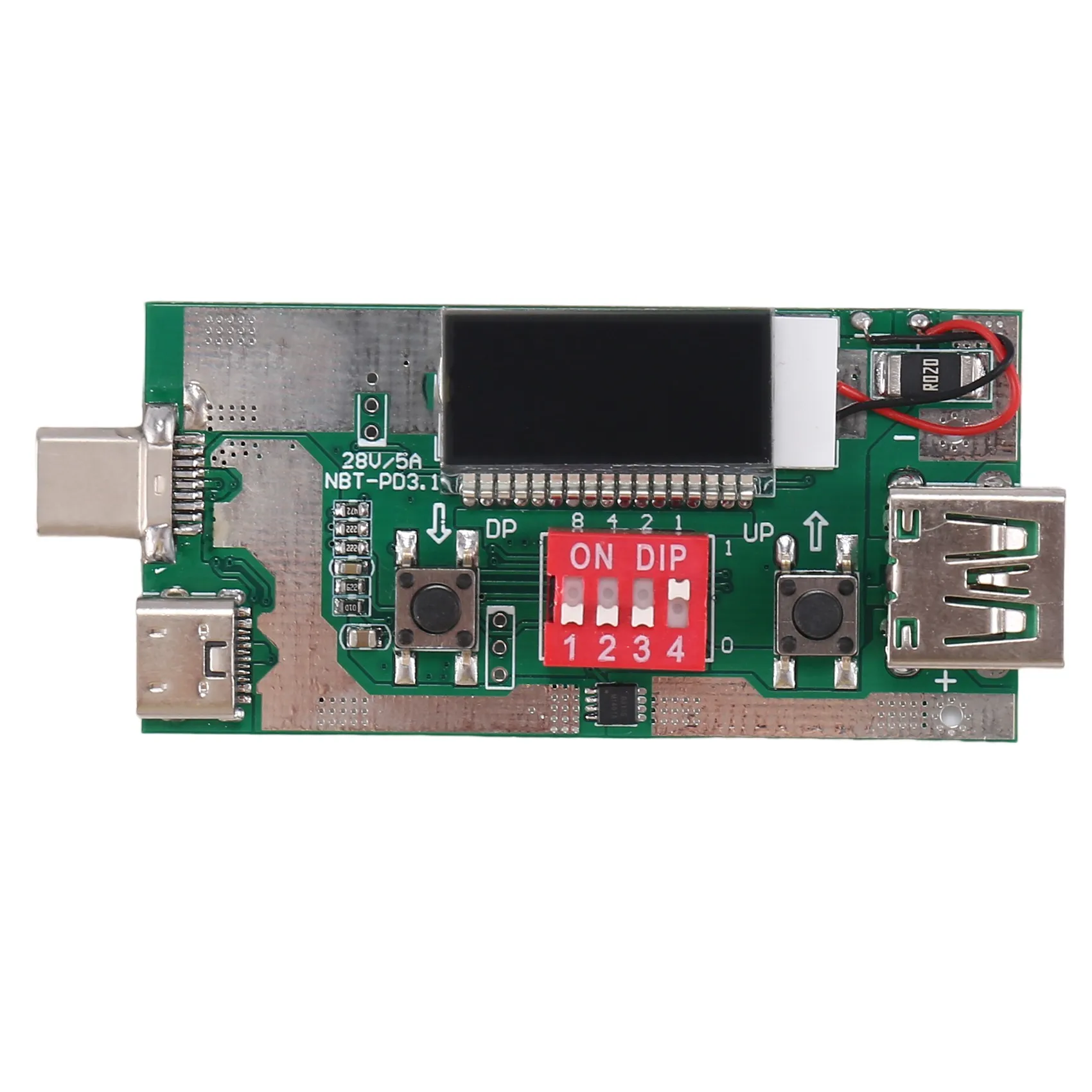 

Type-C USB Tester Current Voltage Meter Multi-Function PD3.1 Fast Charging Protocol Tester Ammeter Digital Monitor