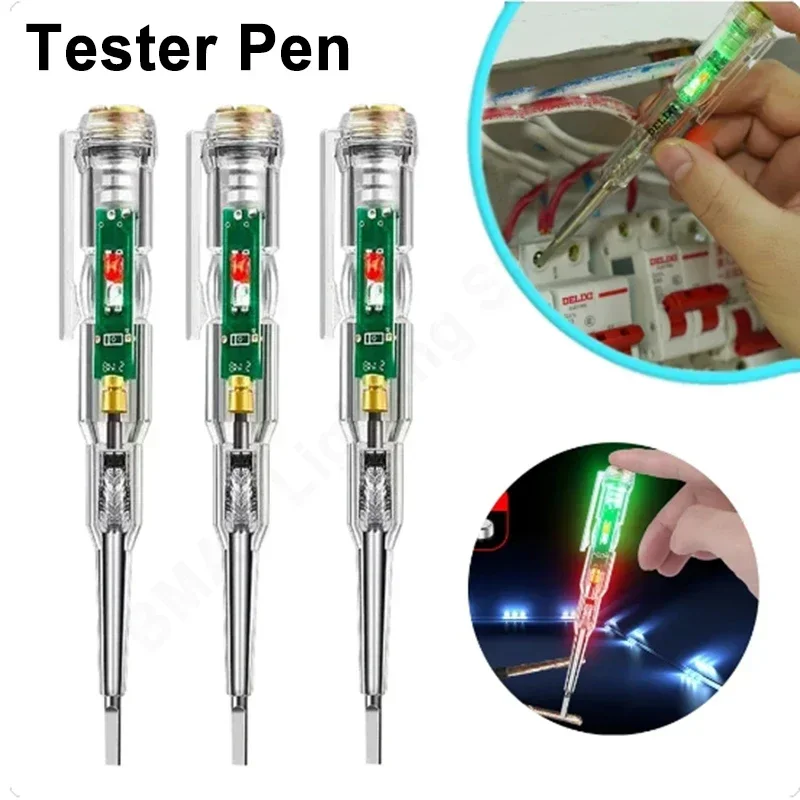 4PCS berührungsloser Spannungsprüferstift, intelligenter elektrischer Schraubendreher, Leistungsdetektor, Schaltungstester für sichere elektrische Prüfung – Detail 3