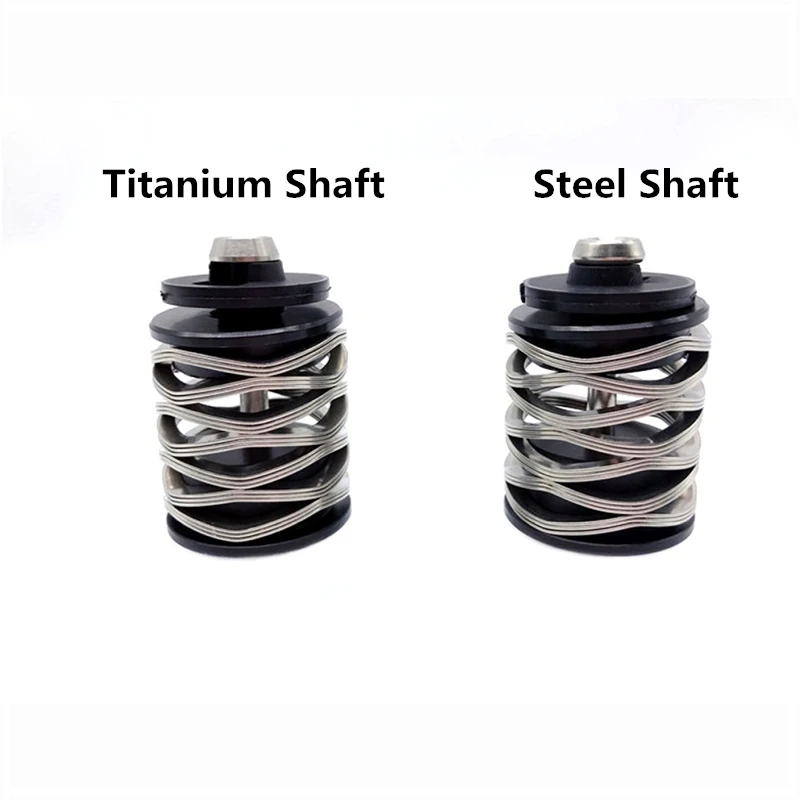 Week Eight Folding Bike Spring Suspension Eieio Bicycle Rear Shock Absorber Titanium/Steel Shaft For Brompton 3Sixty