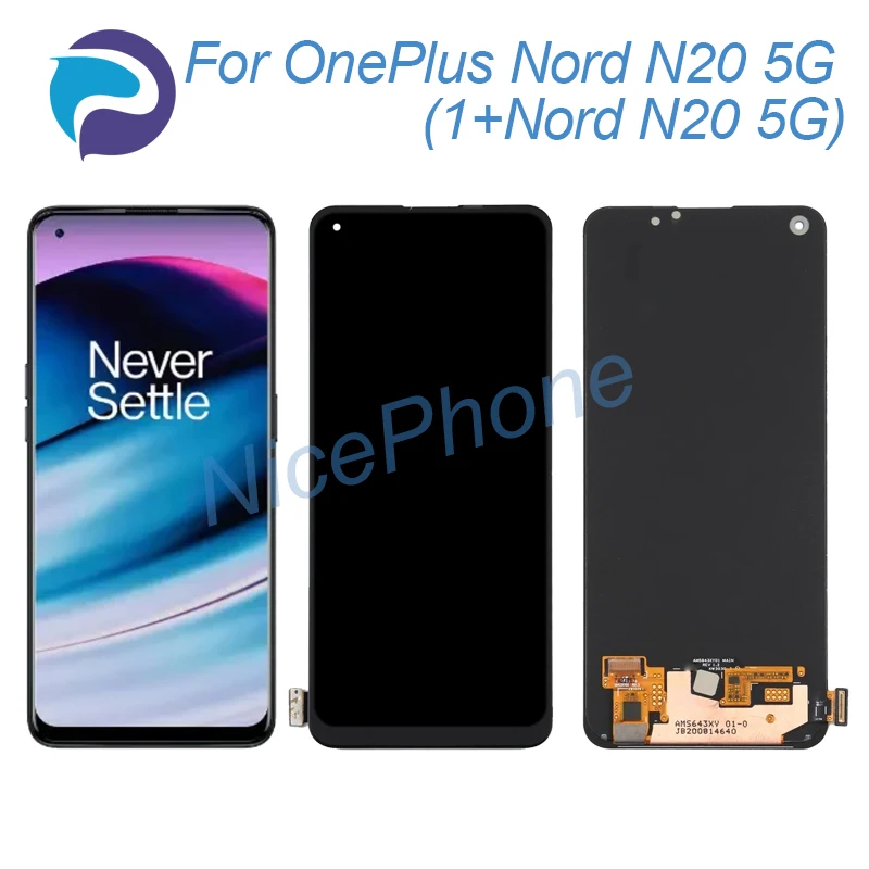 Per Oneplus Nord N20 5G Display Lcd Touch Screen Digitizer Assembly Sostituzione Gn2200, Cph2459 1 + Nord N20 5G Display Lcd