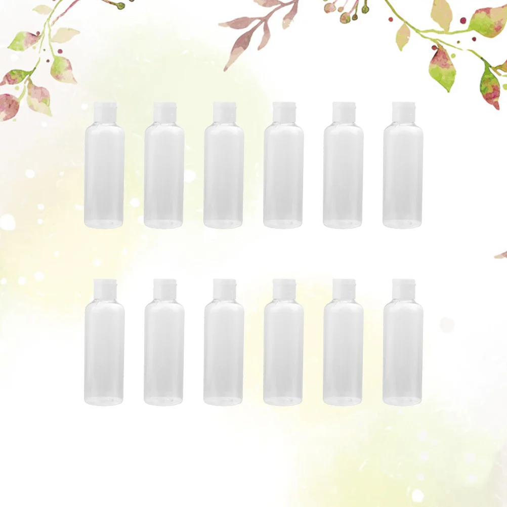 

12 Pcs Emulsion Bottle Subpackaging Travel Shampoo Bottles Cosmetics Refillable