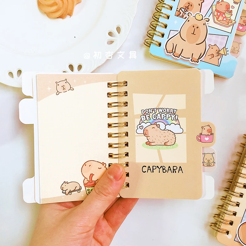 Kawaii Capybara Memo Pad 3