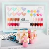 JR 8pcs 15ml gel nail polish set Including Red Pink Nude Gel Polish Kit UV LED Soak Off Polish Home DIY gifts for girl 1