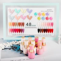JR 8pcs 15ml gel nail polish set Including Red Pink Nude Gel Polish Kit UV LED Soak Off Polish Home DIY gifts for girl 1
