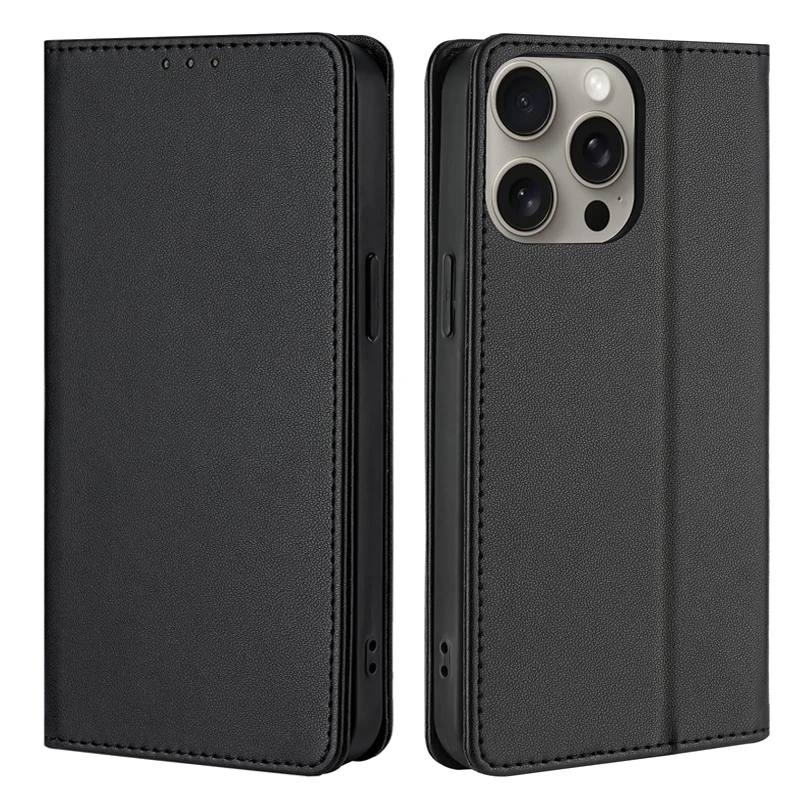 Premium Flip Cover Leather Cases - Elegant Design with Durable Protection