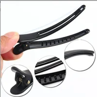 10Pcs/Set Plastic Edge Clip Hairpin Accessories Plus Size 8CM Fish Beak Clip Hair and Duck Beak Clip Hairpin Hair Styling Tools 2