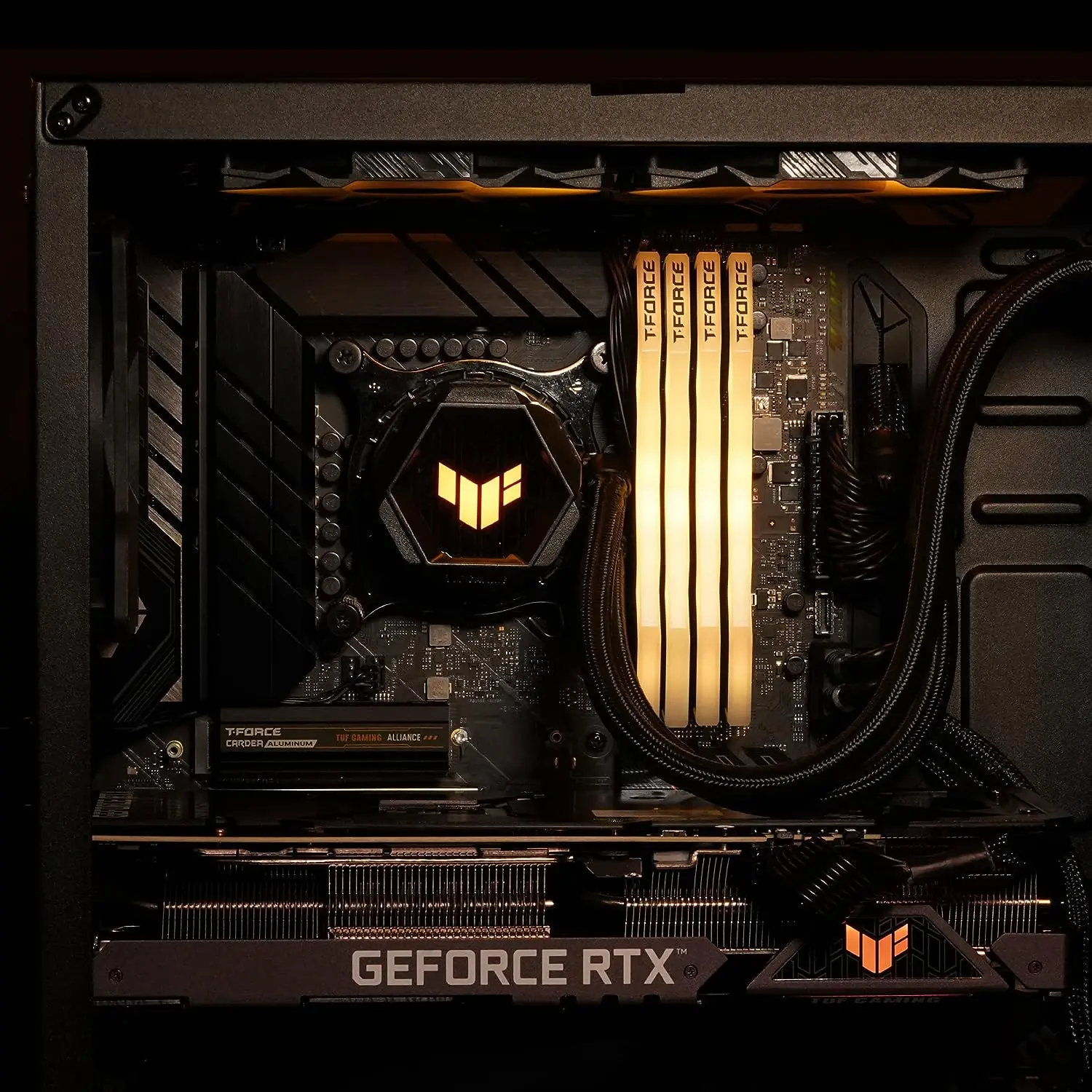 Tuf Gaming Alliance Asus Tuf Memory TEAMGROUP T-Force Delta TUF Gaming  Alliance RGB DDR5 32GB (2x16GB