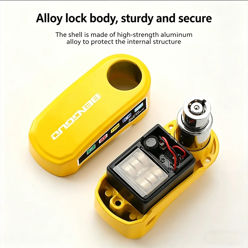 Alarm Disc Brake Lock 6