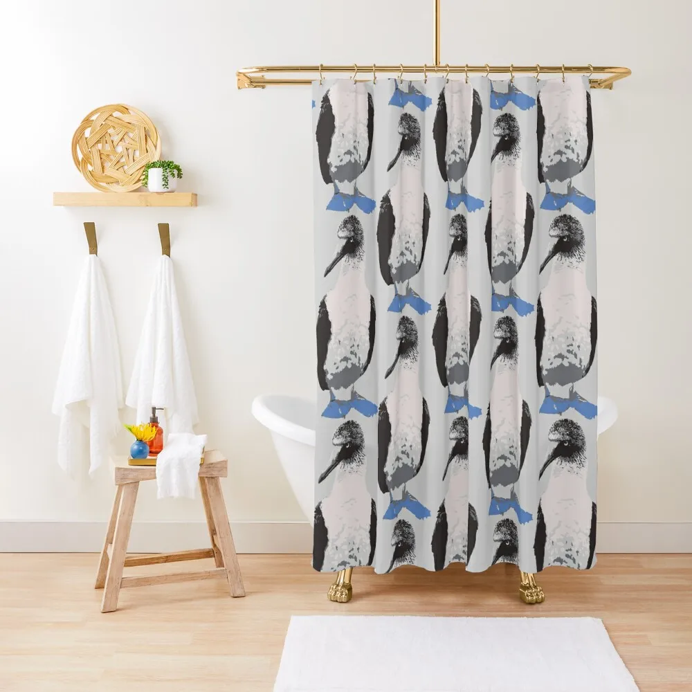 

Blue Footed BoobieShower Curtain Bathroom And Shower Bathroom Accessorys Shower Bathroom Curtain