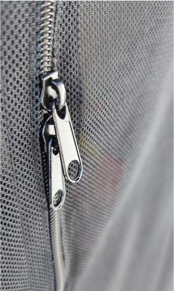 1 Satz FÜR VW T5 T6 Schiebetür MAGNETISCHE INSEKT MOSQUITO FLY SCREEN NET CAMPER Anti-Moskito-Vorhang für seitliche Schiebetür – Detail 11