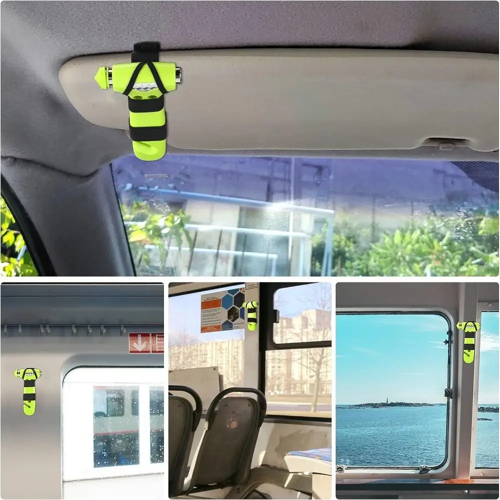 

Emergency Escape Systems Car Safety Hammer Auxiliary Devices Multifunctional Window Breaker Mobility Aids Easy Use Tool