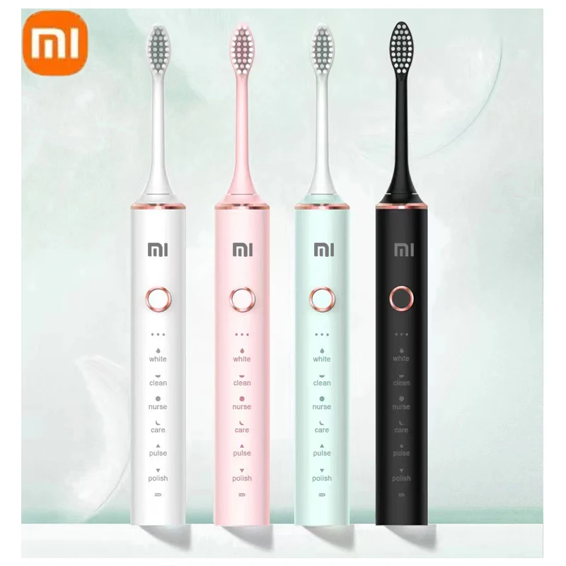 

Xiaomi Toothbrush Smart Home Electric Toothbrush Cleaning Teeth Strong Gums Protect Teeth Soft Brush Head Student Toothbrush