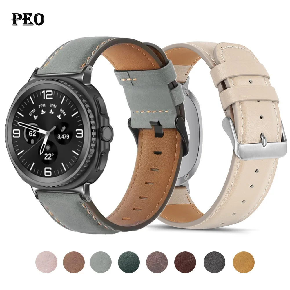 Elegant Leather Wriststrap - Premium Classic Quick Release Band