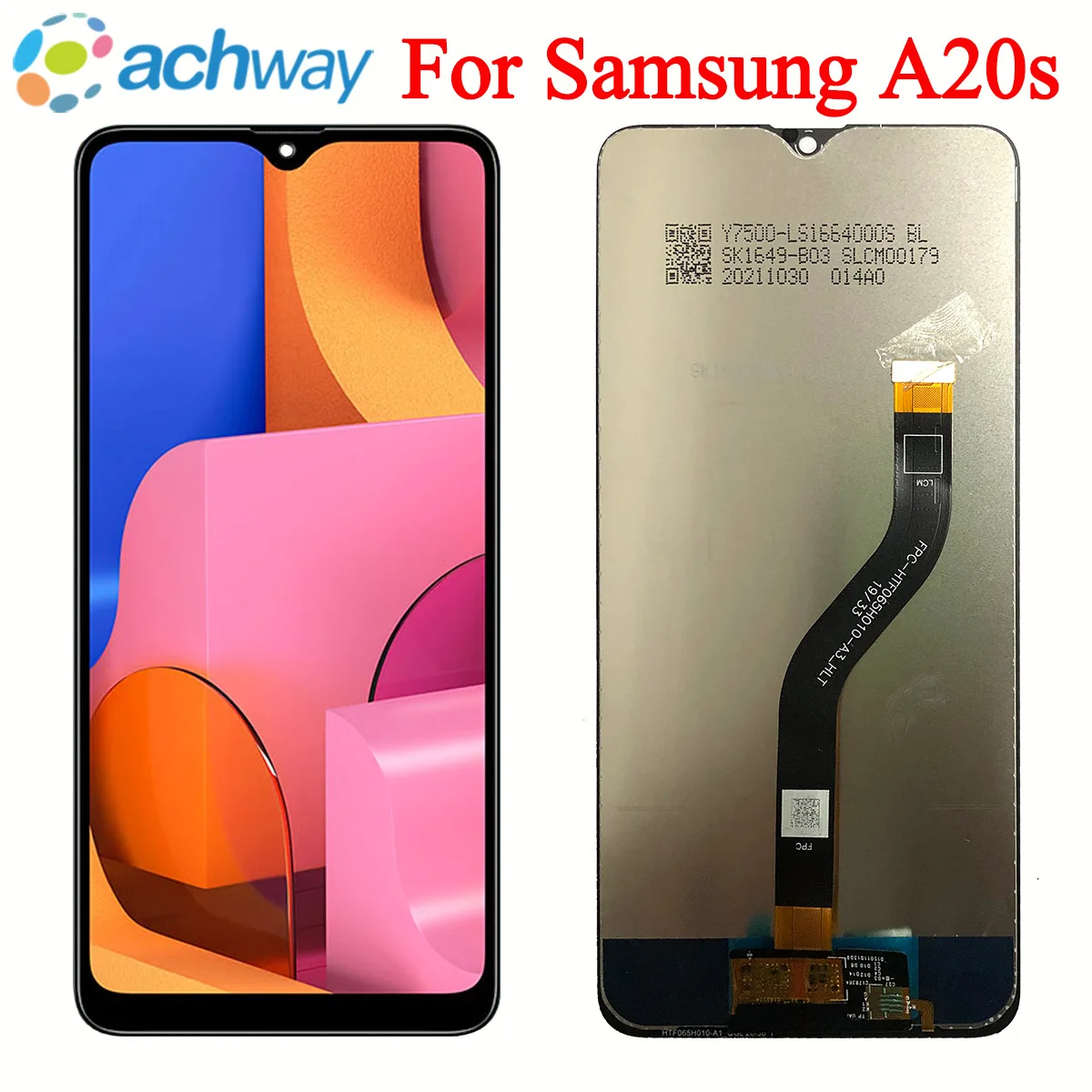 

6.5" For Samsung Galaxy A20S LCD Display SM-A207F/D SM-A207M/DS Display Touch Screen Replacement Parts 6.4" For Samsung A20 LCD