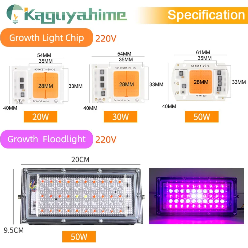 Plant UV LED Grow Light E27 110V 220V LED Grow Bulbs Full Spectrum Growth Lamp 4W 15W 30W 50W IR UV Flowering Hydroponics