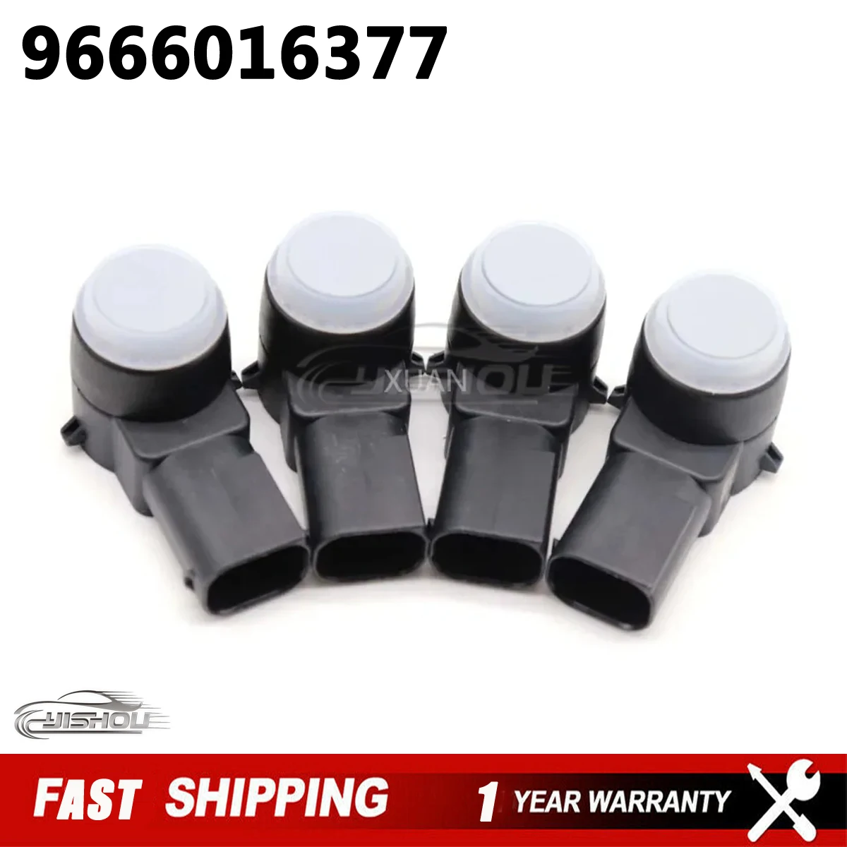 

4PCS 9666016377 PDC Parking Sensor for Citroen Berlingo C4 C5 C6 DS3 for Peugeot 307 308 407 Bipper Partner RCZ 6590F4 4pcs/lot