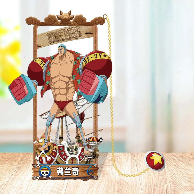 One Piece Metal Bookmarks with Cartoon Characters Anime Accessories for True Fans