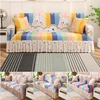 Printed Sofa Cover Stretch Couch Covers Patterned Slipcovers With Skirt Washable Spandex Furniture Protector For Living Room 1