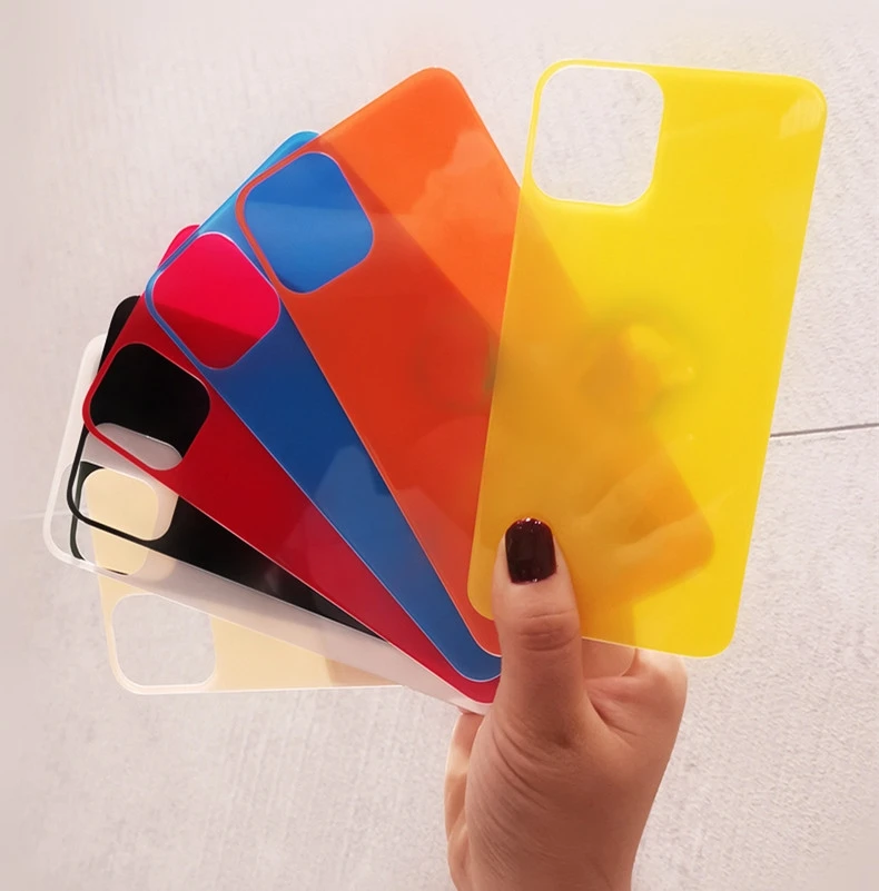 Back Screen Protector For iPhone 14 13 11 12 Pro Max 8 7 Plus Rear