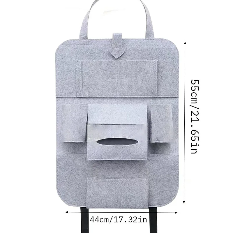 Car Seat Back Storage Bag Travel Seat Storage Bag Universal Auto Back Seat Bag Protector Accessoires 5