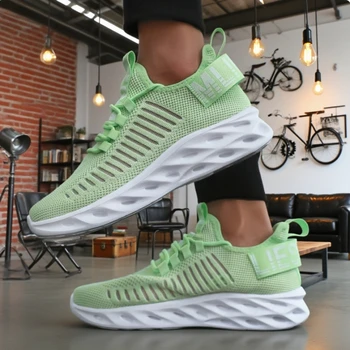 أحذية رياضية نسائية شبكية صيفية قابلة للتنفس خفيفة الوزن للغاية أحذية ركض سريعة الجفاف وغير قابلة للانزلاق للتدريب على المشي في الهواء الطلق أحذية تنس للرجال 6