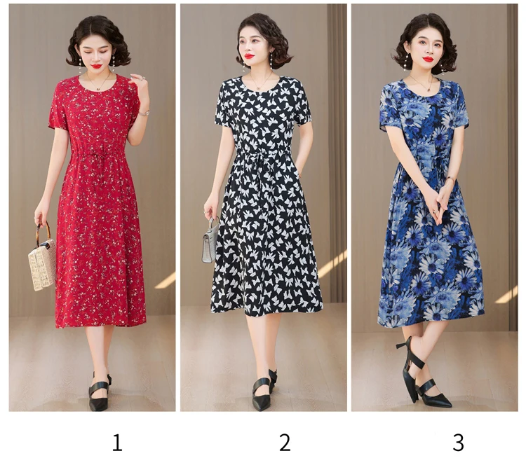 Elegant Plus Size Summer Dress 1