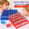Guess Who I Am Board Game Parent-child Interaction Toy Logical Reasoning CHILDREN'S Puzzle Guess Me You My Character Chessboard 3