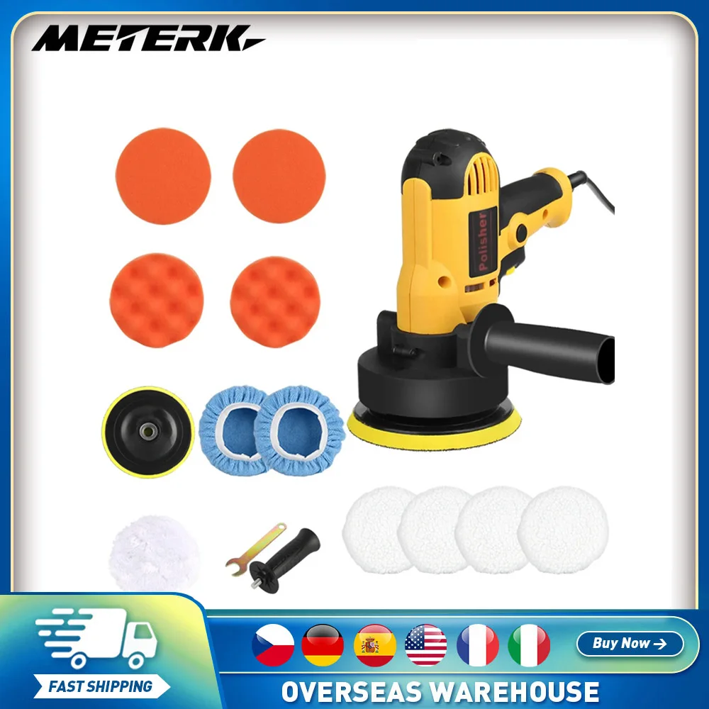 

700-980W Electric Car Polishing Grinding Machine 600-3700rpm Adjustable Speed Sander Auto Polishing Polisher Waxing Power Tool